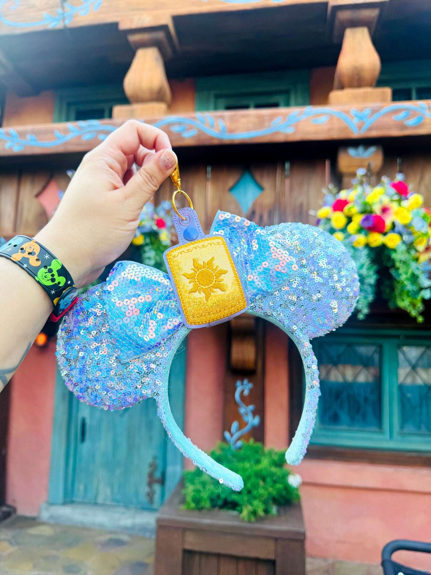 Lantern Magic Ear Holder | Handmade Clip for Displaying Park Ears
