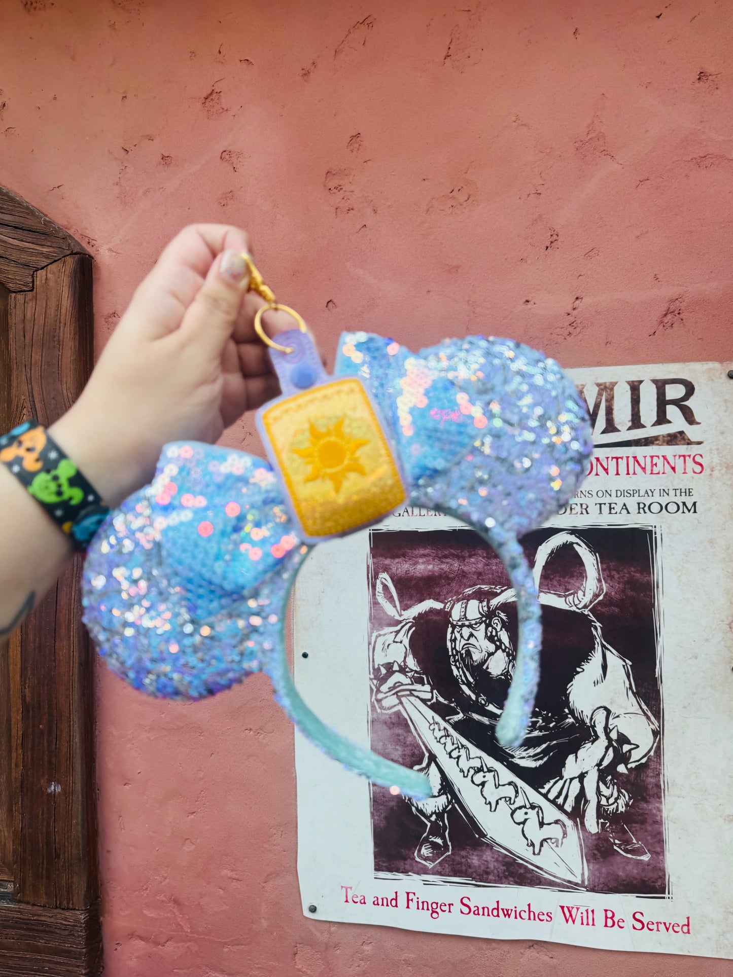 Lantern Magic Ear Holder | Handmade Clip for Displaying Park Ears