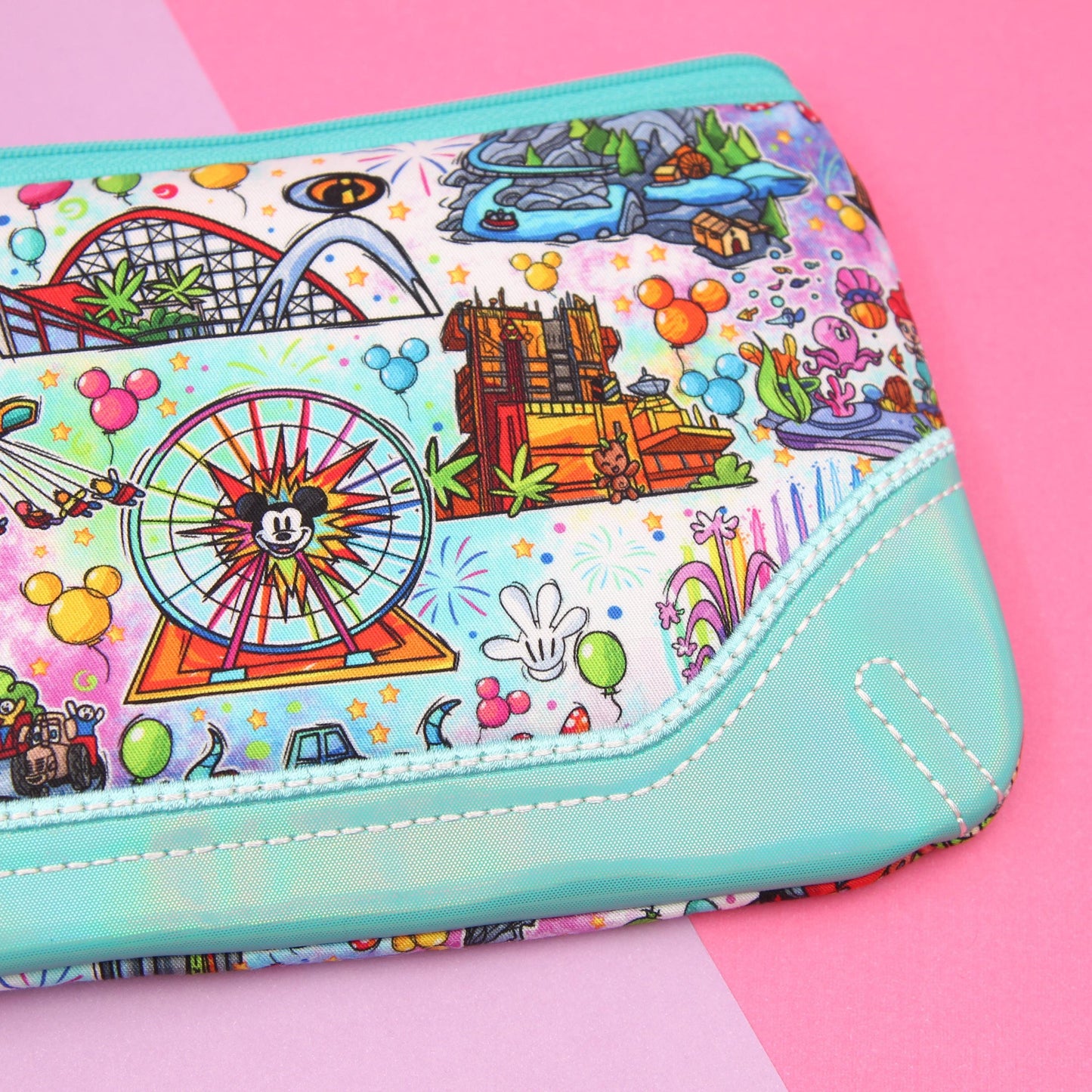 Happy Attractions Zipper Pouch - Clutch 33