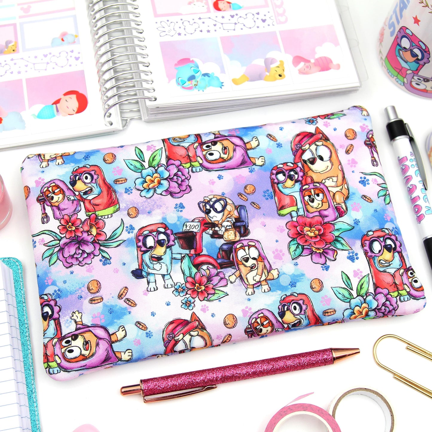 Grandma Heelers Planner Zipper Pouch