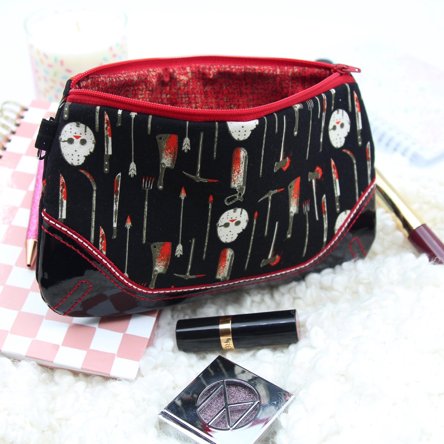 It's Friday Zipper Pouch - Clutch 33