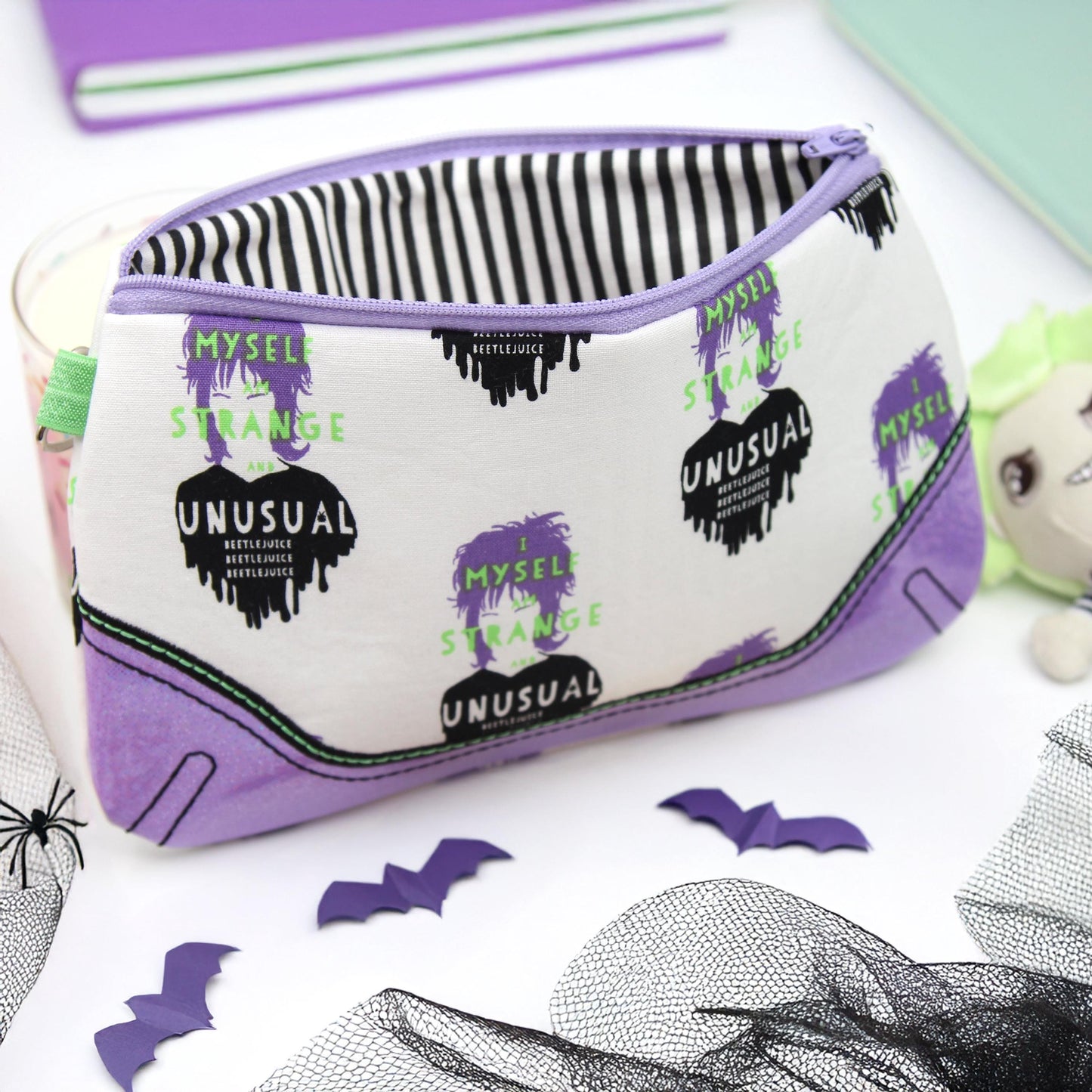 Strange and Unusual Zipper Pouch - Clutch 33