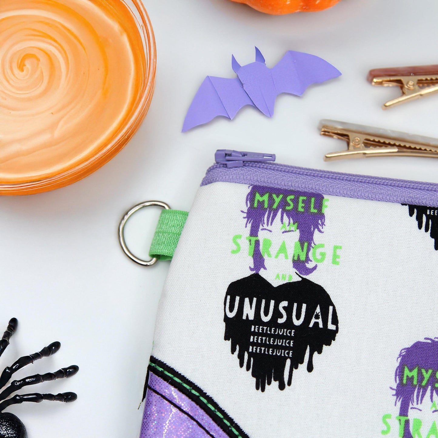 Strange and Unusual Zipper Pouch - Clutch 33