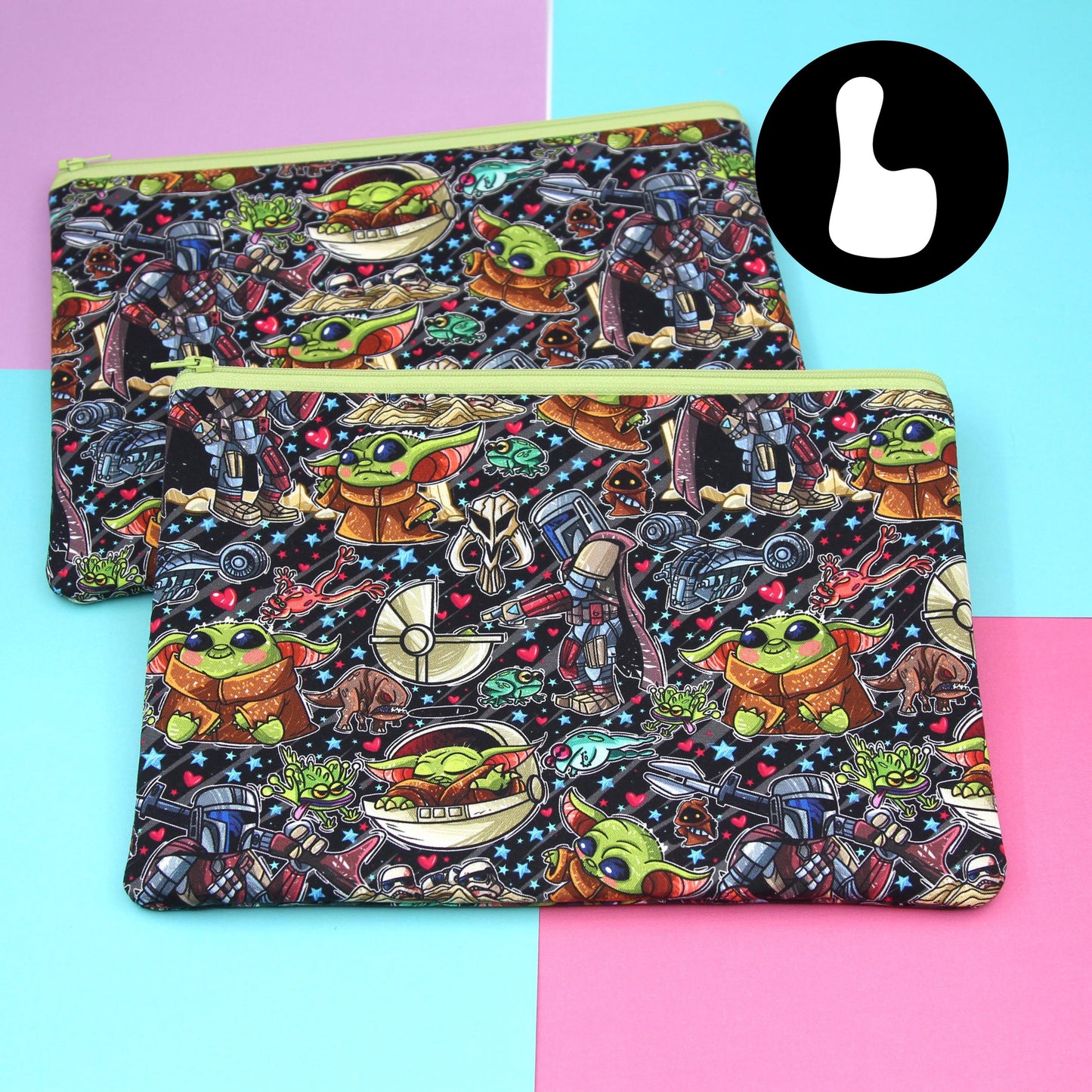 LARGE Galactic Adventure Planner Zipper Pouch