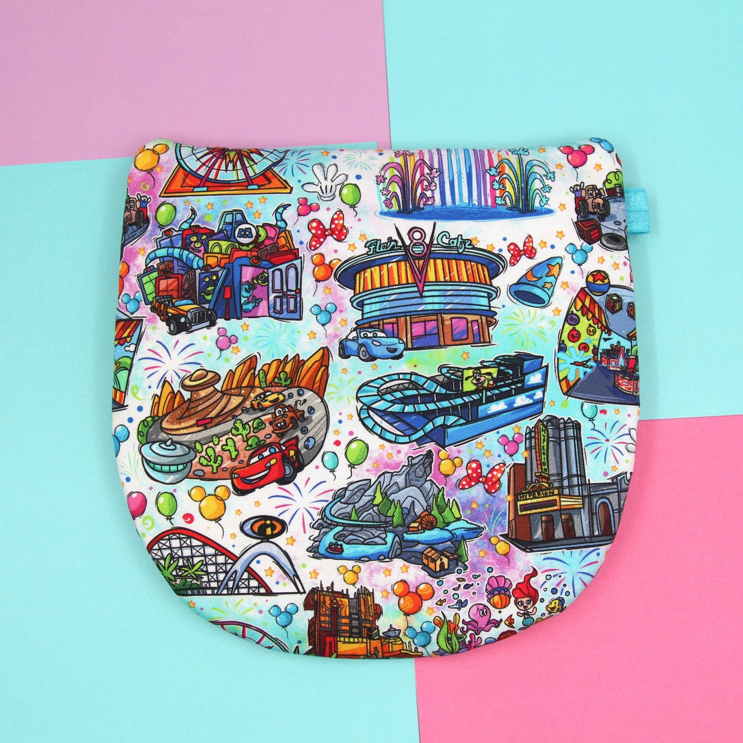 Happy Attractions Zipper Bag - The Scoop