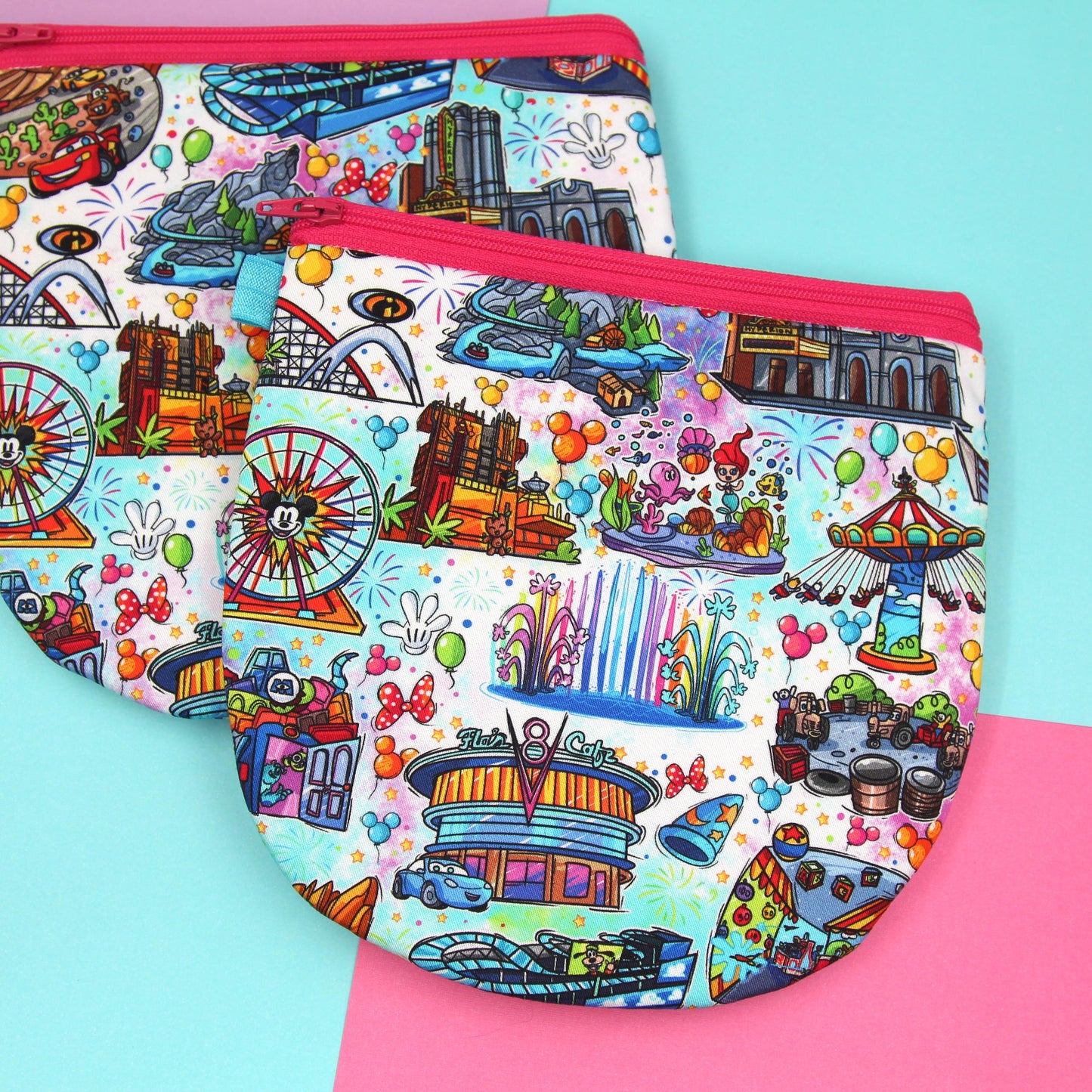 Happy Attractions Zipper Bag - The Scoop