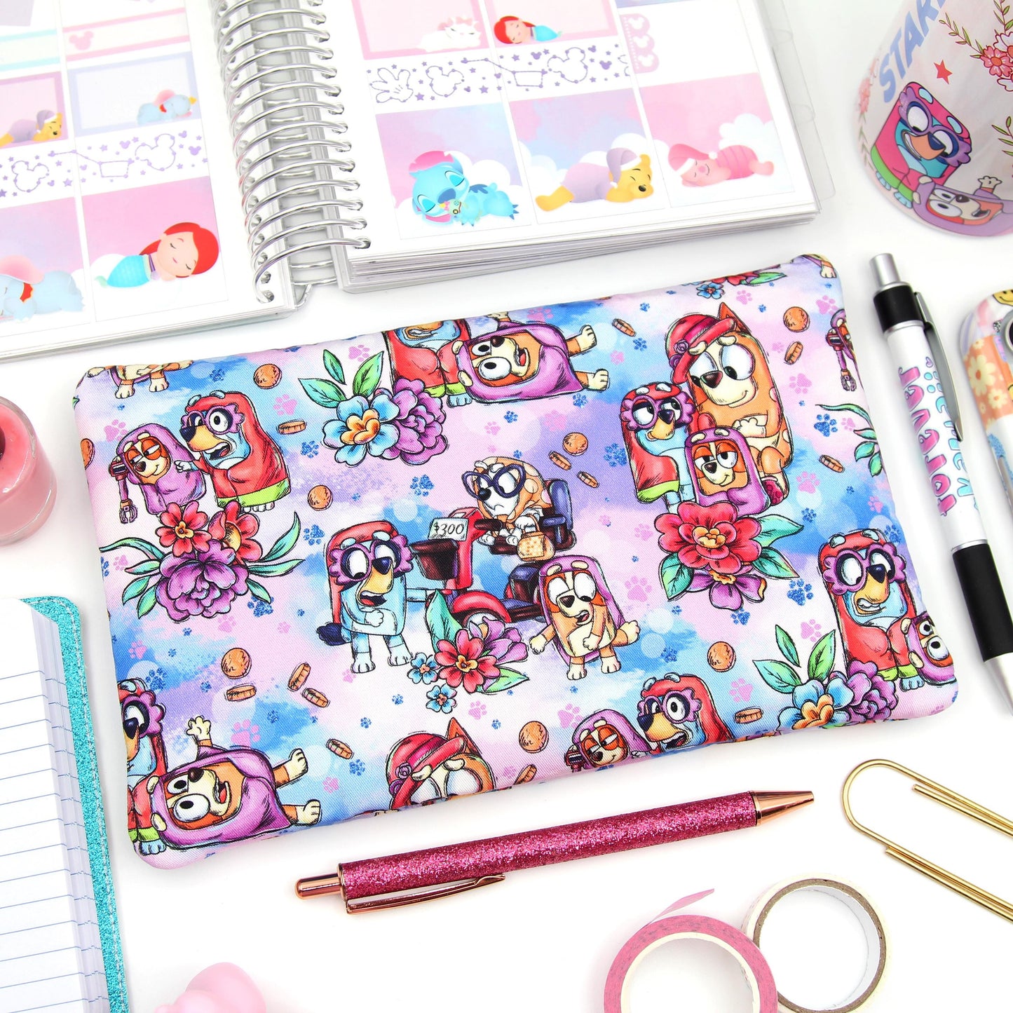 Grandma Heelers Planner Zipper Pouch