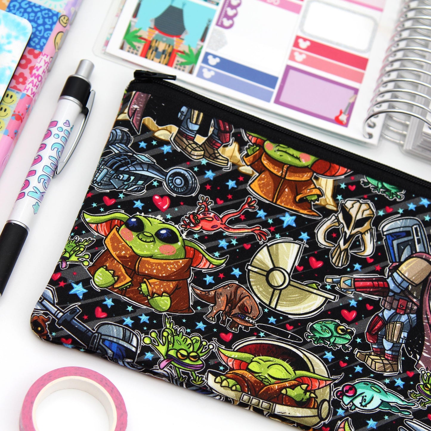 Galactic Adventure Planner Zipper Pouch