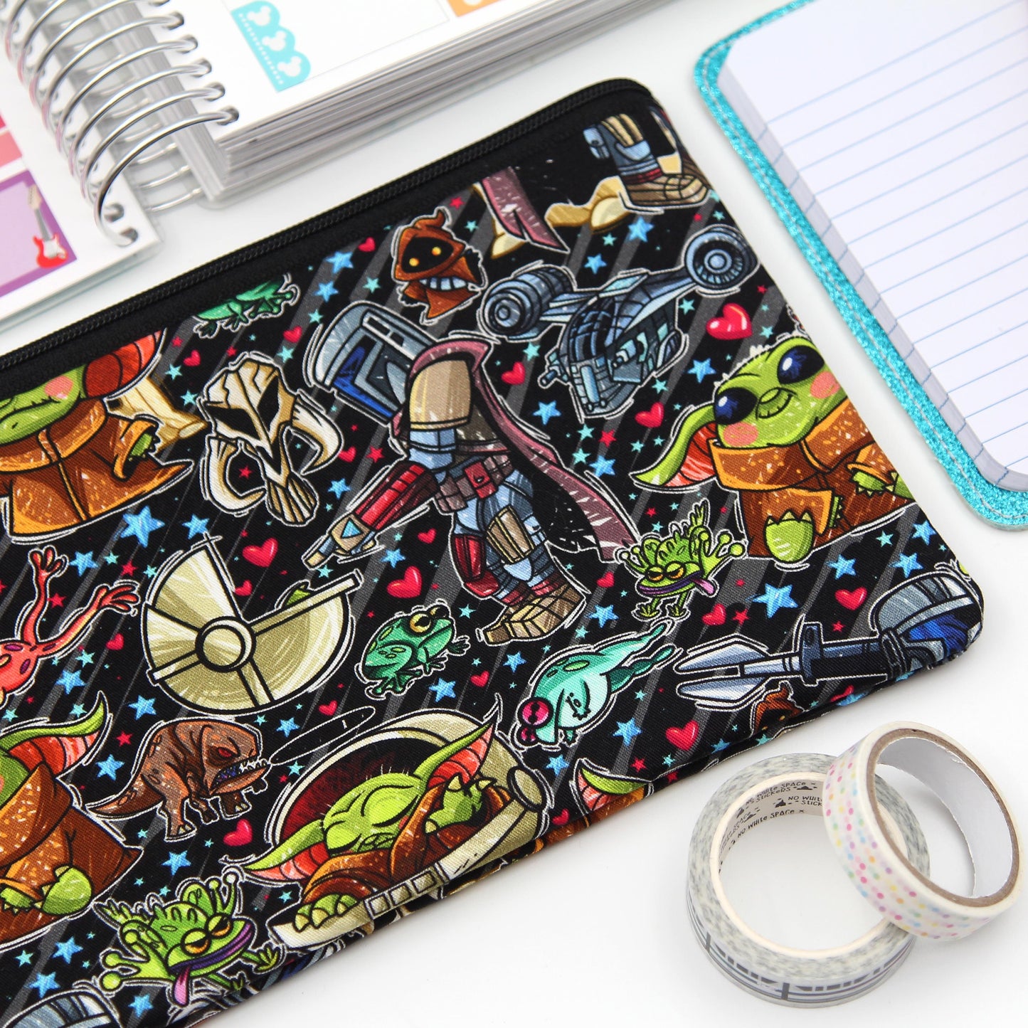Galactic Adventure Planner Zipper Pouch