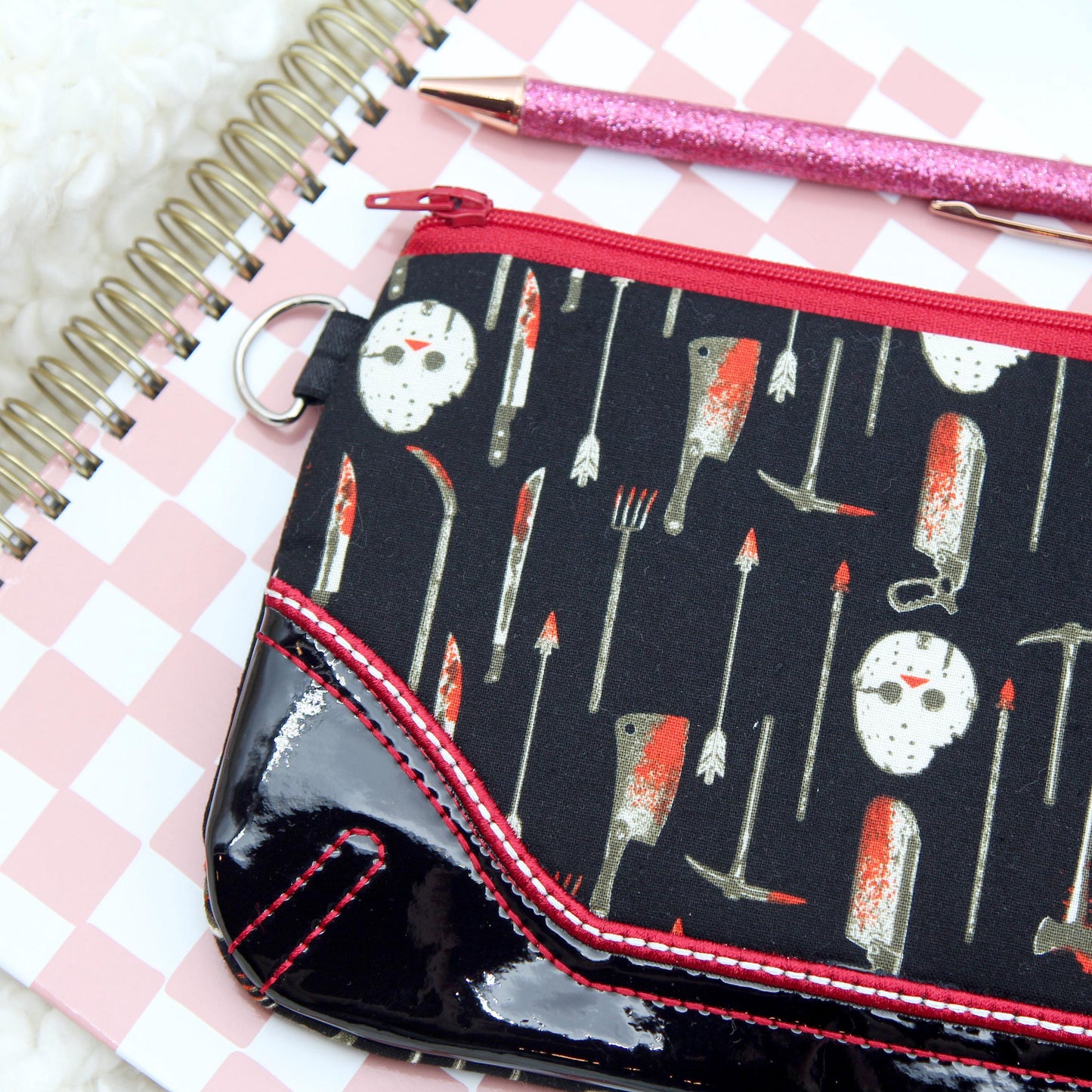 It's Friday Zipper Pouch - Clutch 33