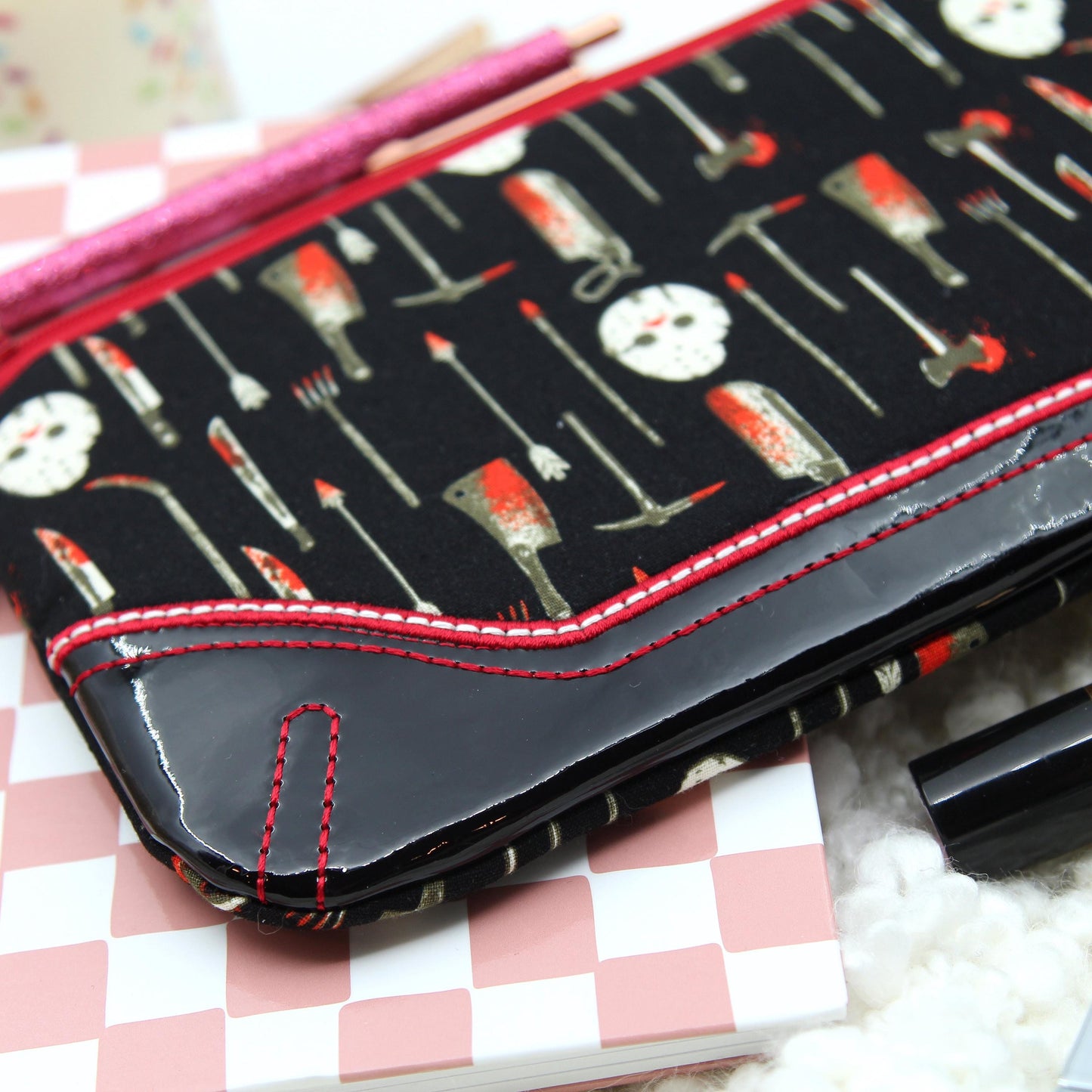 It's Friday Zipper Pouch - Clutch 33