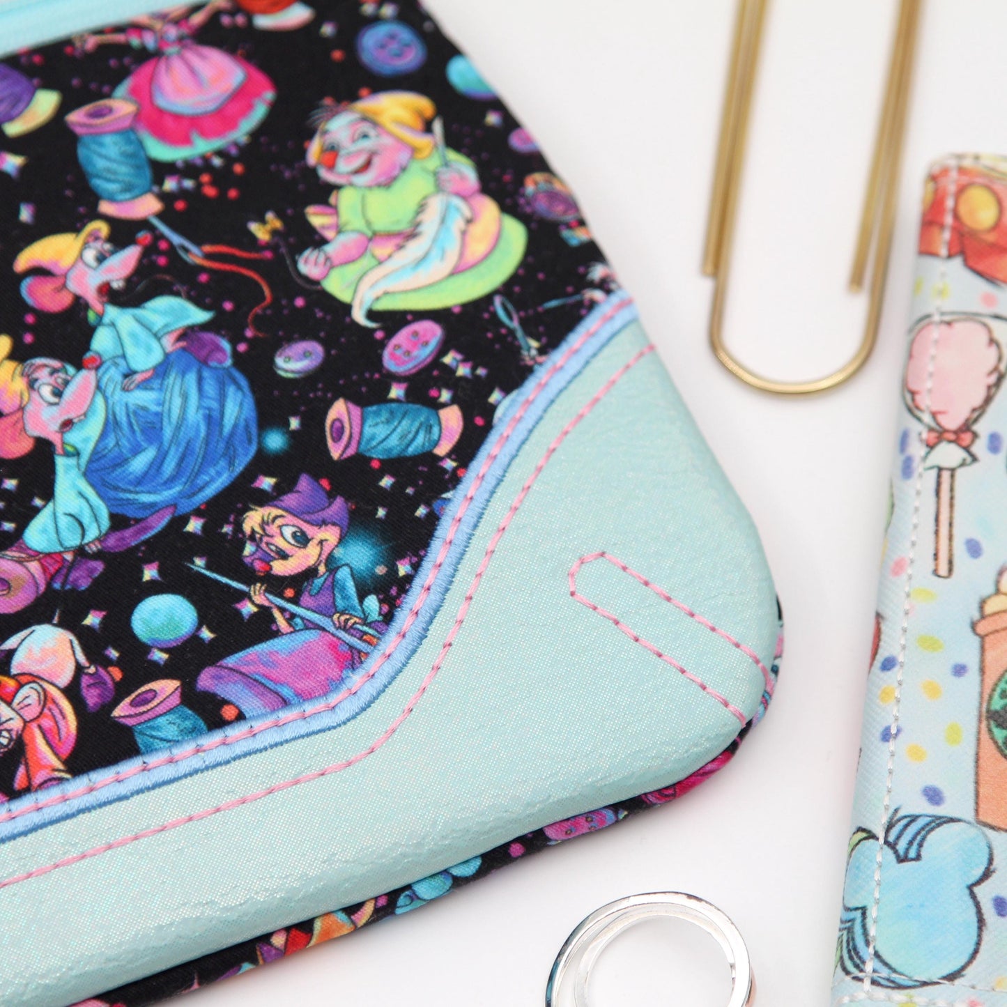 Sewing Mice Zipper Pouch - Clutch 33