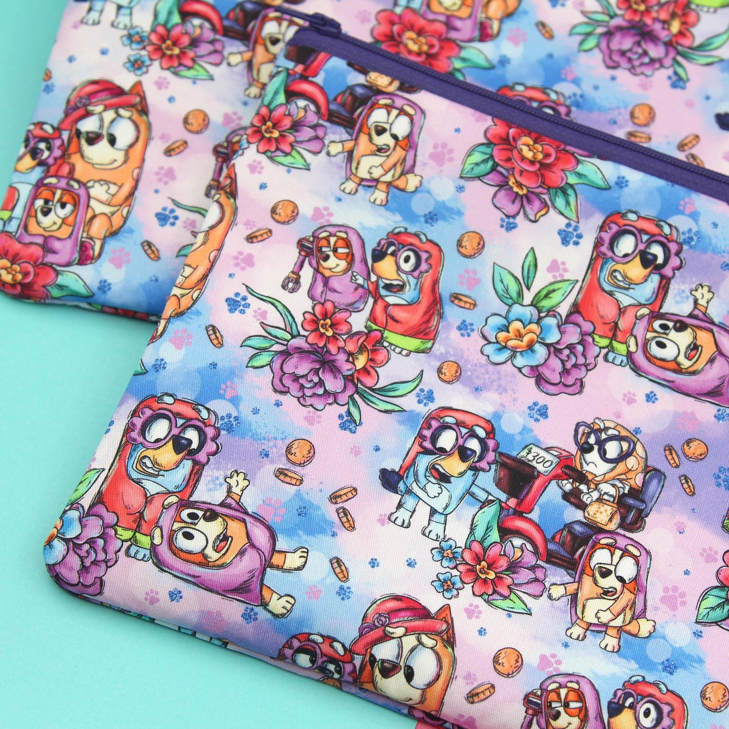 LARGE Grandma Heeler Planner Zipper Pouch