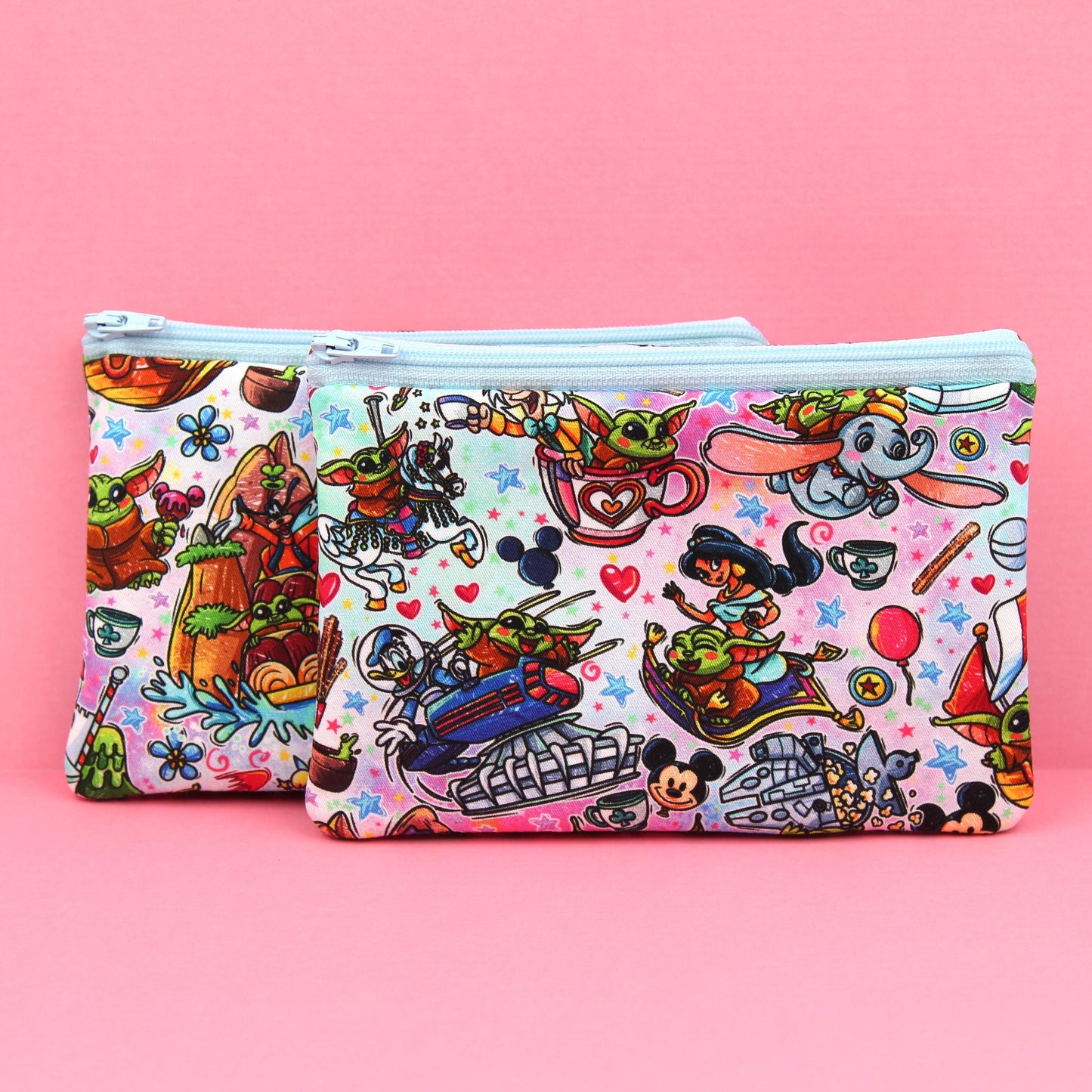 Baby Alien The Little Organizer Bag, Handmade Zipper Pouch, Theme Park Essentials, Makeup & Travel Storage, Unique Gift