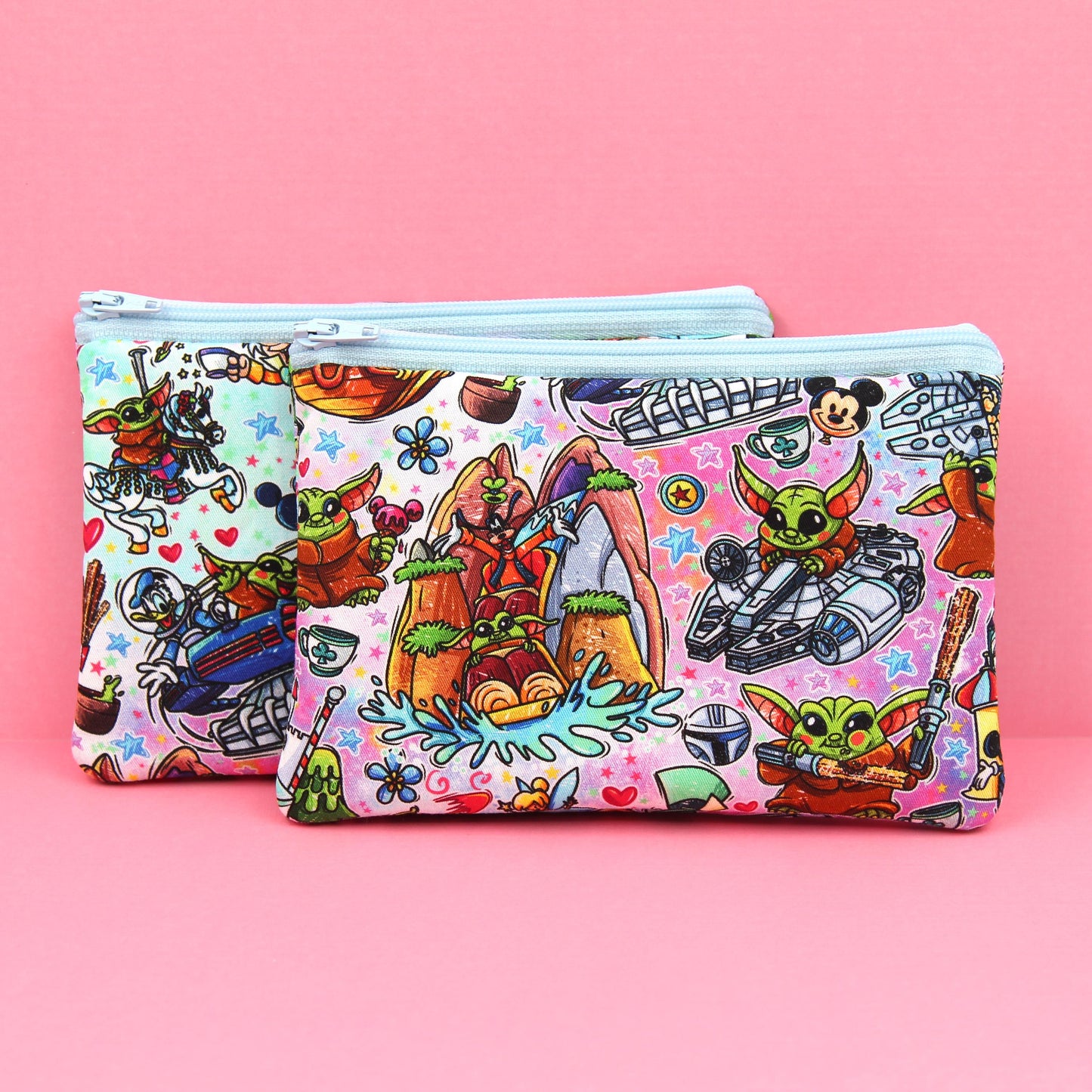 Baby Alien The Little Organizer Bag, Handmade Zipper Pouch, Theme Park Essentials, Makeup & Travel Storage, Unique Gift
