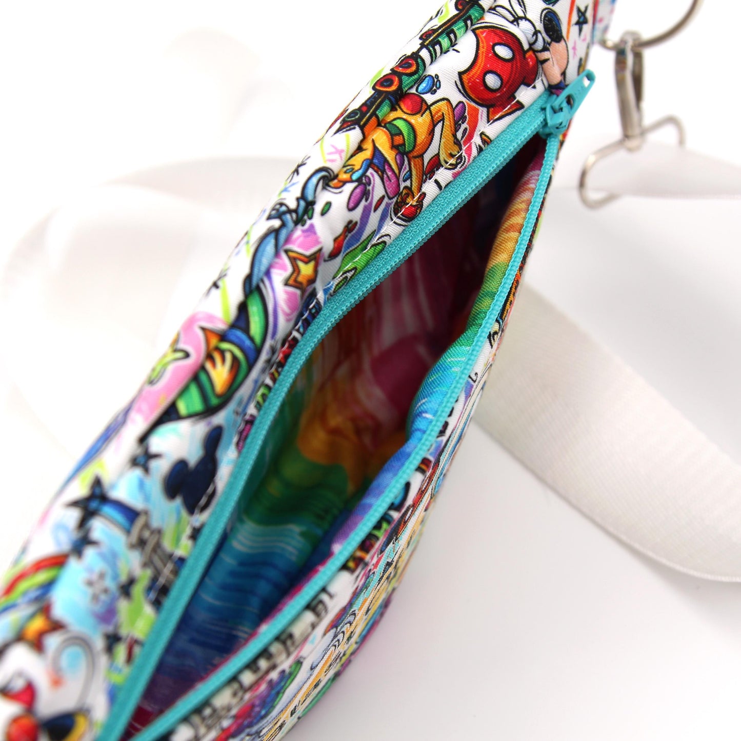 Festival Of The Arts Crossbody Bag, Adjustable Webbing Strap, Hipster Disney Bag, Handmade Fanny Pack Bag, Fully Lined & Padded, Theme Park