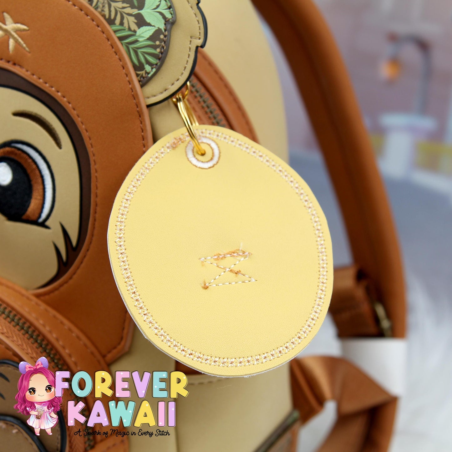 C3PO Mouse Ears Holder Keychain – Galaxy Hat Holder | Sunglasses Holder | Star Wars Ear Holder | Mouse Ears Headband Holder