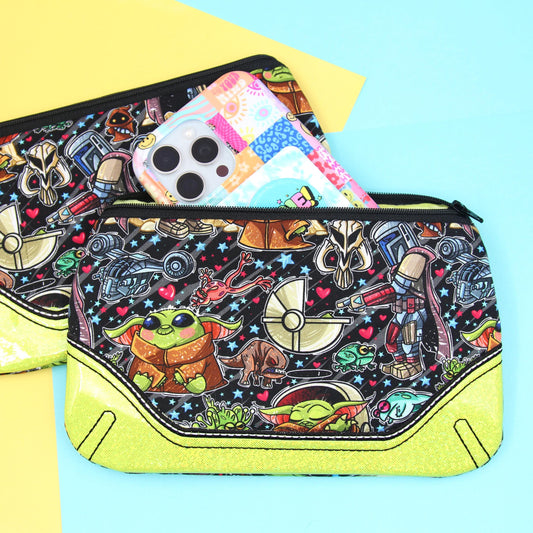 Galactic Space Duo Zipper Pouch - Clutch 33