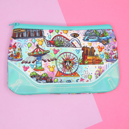 Happy Attractions Zipper Pouch - Clutch 33