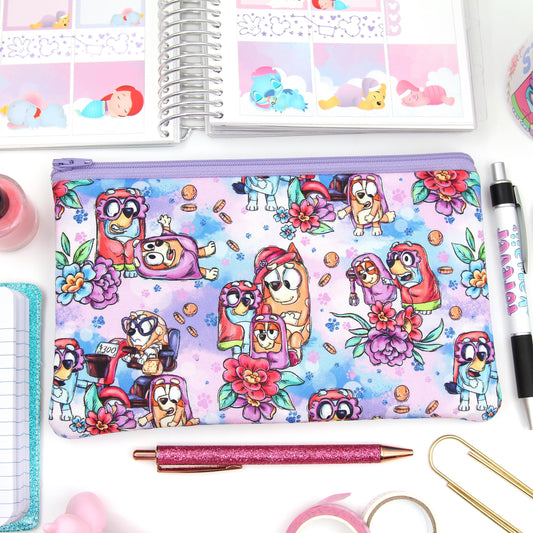Grandma Heelers Planner Zipper Pouch