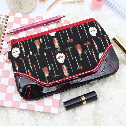 It&#39;s Friday Zipper Pouch - Clutch 33