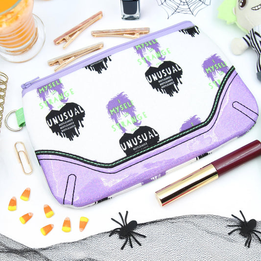 Strange and Unusual Zipper Pouch - Clutch 33