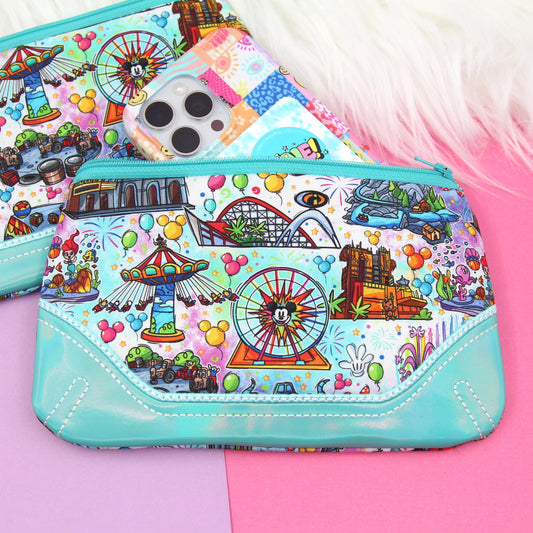 Happy Attractions Zipper Pouch - Clutch 33