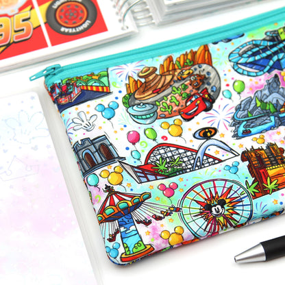 Happy Attractions Planner Zipper Pouch