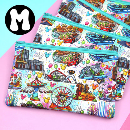 Happy Attractions Planner Zipper Pouch