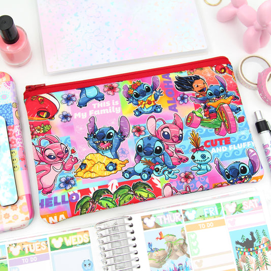 Tropical Paradise Planner Zipper Pouch