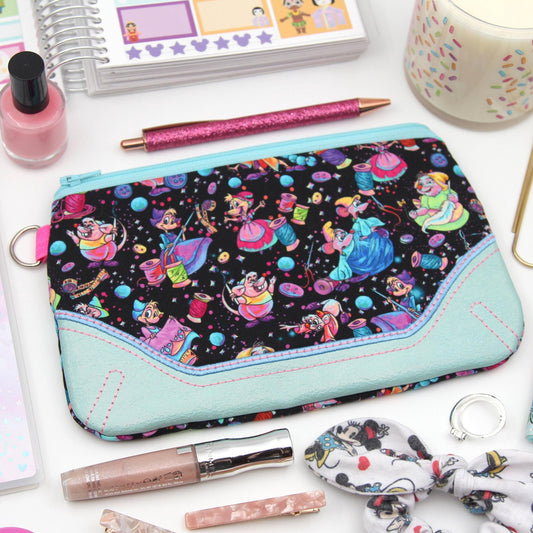 Sewing Mice Zipper Pouch - Clutch 33