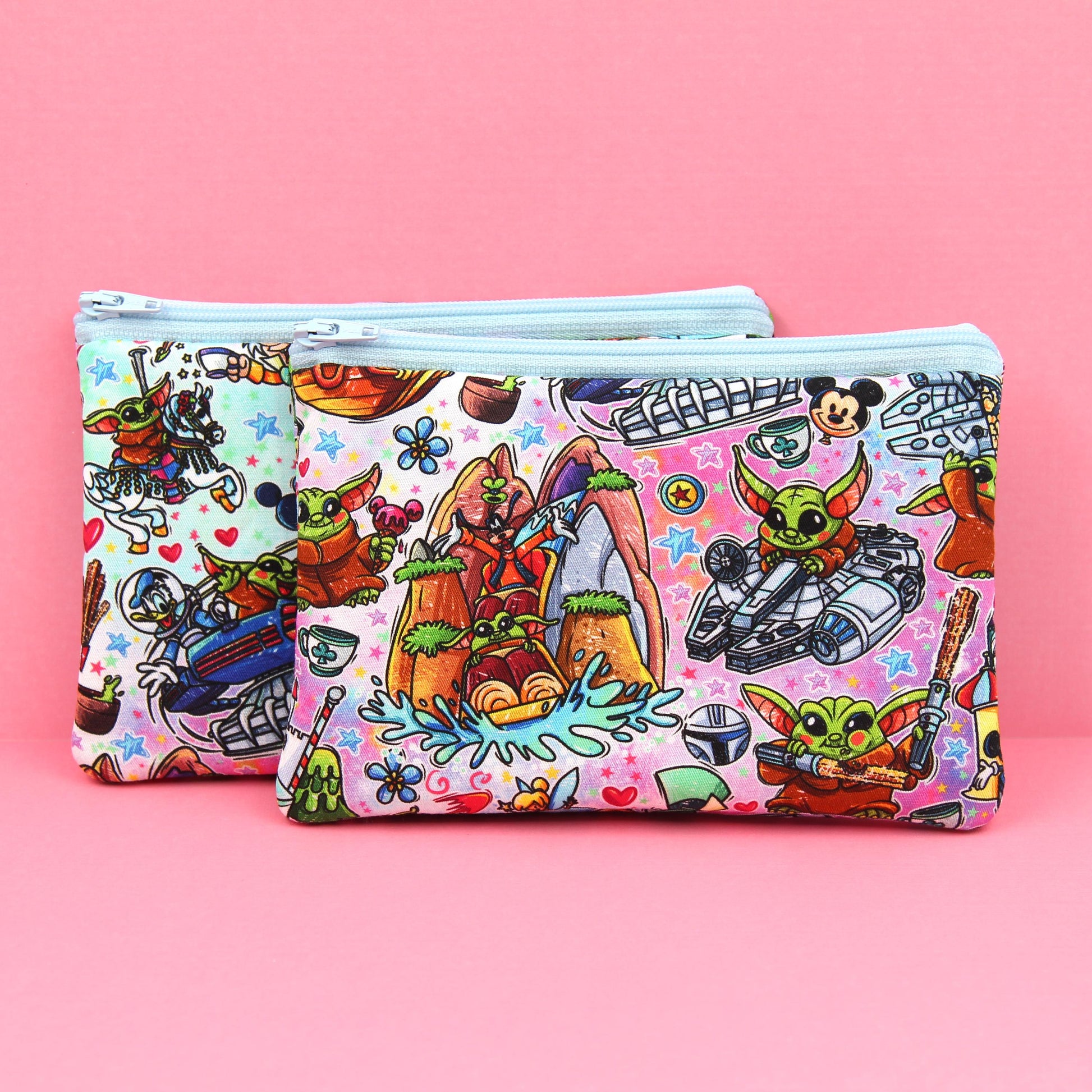 Baby Alien The Little Organizer Bag, Handmade Zipper Pouch, Theme Park Essentials, Makeup & Travel Storage, Unique Gift