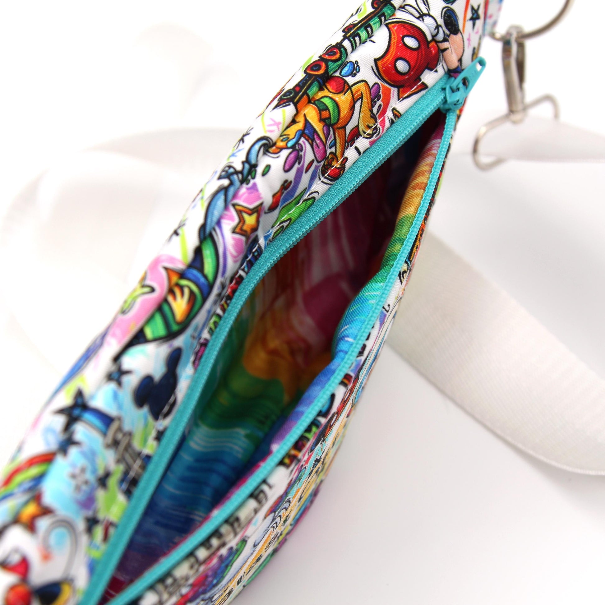 Festival Of The Arts Crossbody Bag, Adjustable Webbing Strap, Hipster Disney Bag, Handmade Fanny Pack Bag, Fully Lined & Padded, Theme Park