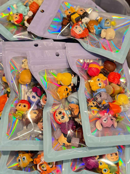 10 Mystery Scoop of Disney Doorables - Beaded Pen Making Supplies - Doorables Pen Supplies - Reseller Lot - Freebie Gifts