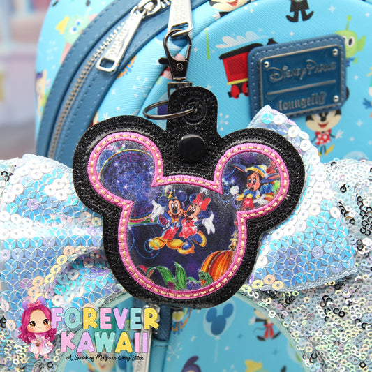 Main Street Electrical Parade Mouse Ears Holder – Applique , Park Ears Holder, Secure Your Park Ears, Hat, Sunglasses, Mr. And Mrs. Mouse
