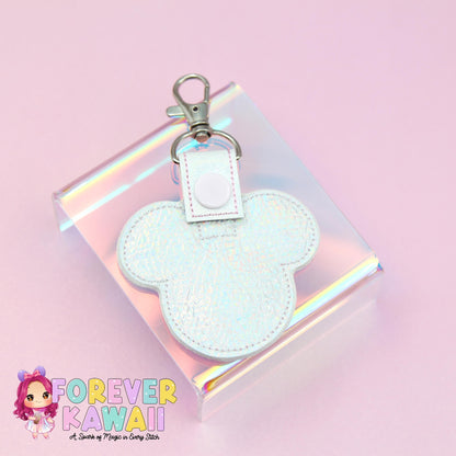 Mouse Head Grocery Cart Quarter Holder Keychain – Quarter Keeper for Shopping Cart – Reusable Coin Holder – Never Forget Your Quarter Again!