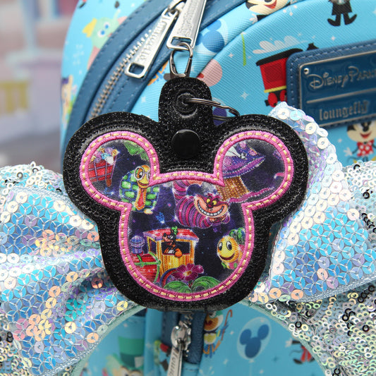 Main Street Electrical Parade Mouse Ears Holder – Applique , Park Ears Holder, Secure Your Park Ears, Hat, Sunglasses, Goofy, Cheshire Cat