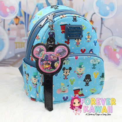 Main Street Electrical Parade Mouse Ears Holder – Applique , Park Ears Holder, Secure Your Park Ears, Hat, Sunglasses, Goofy, Cheshire Cat