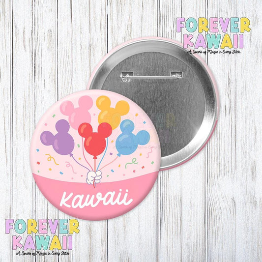 Custom Celebration Button – Personalized Trip Badge, Birthday, Family Vacation, Magical Park Pin, Cute Theme Park Flair