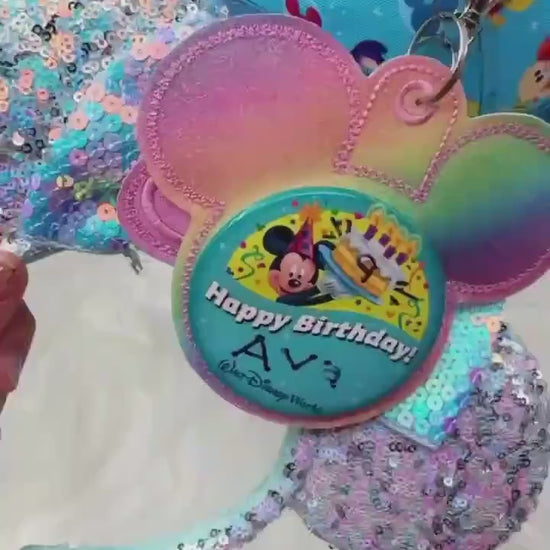 Pink Bow Glitter Park Ears Holder Keychain, Includes One Extender, Park Ears Holder,  Secure Your Park Ears, Hat, Sunglasses, Resort Cup